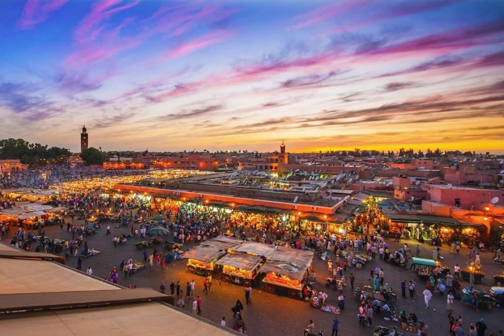 Apartamento Luxury Refuge - Marrakech Centre Marrakesh Exterior foto